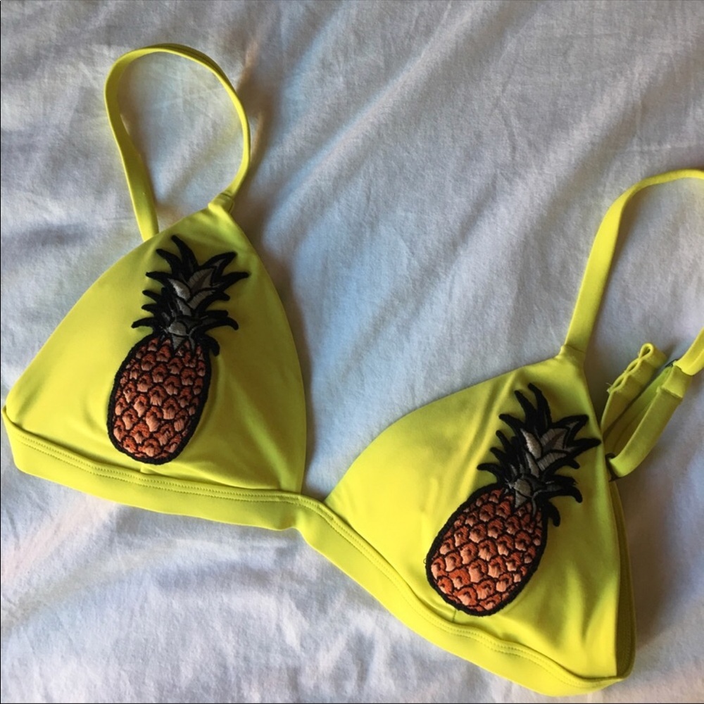 Pineapple Bikini Top - Hollister